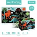 Mudpuppy Puzzle świecące w ciemności Dinozaury 100 elementów 5+ 3.jpg