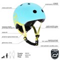 SCOOTANDRIDE Kask XXS-S dla dzieci 1-5 lat Blueberry 3.jpg