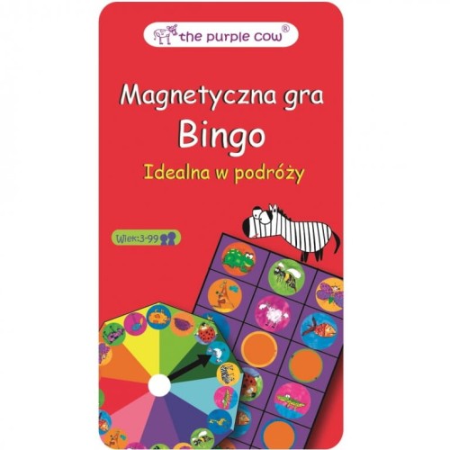 Podróżna gra magnetyczna The Purple Cow - Bingo 1.jpg