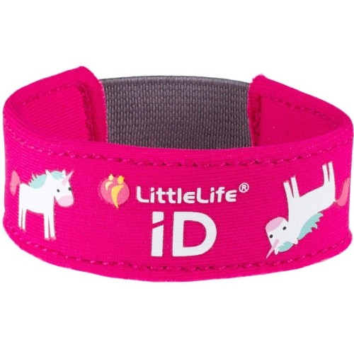 Neoprenowa opaska informacyjna ID LittleLife Jednorożec 1.jpg