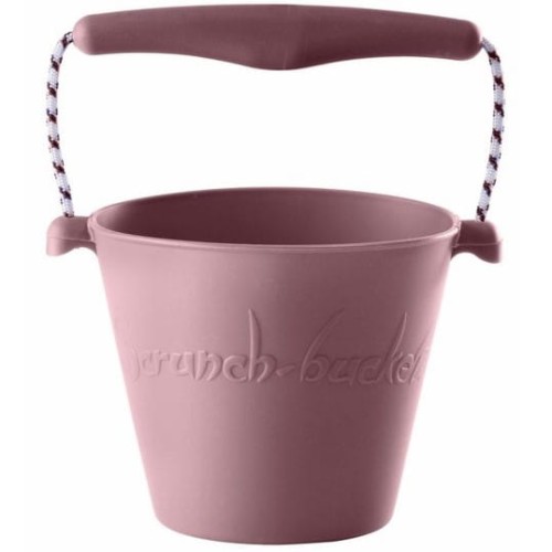Składane wiaderko do wody i piasku Scrunch Bucket - Pudrowy Róż 1.jpg