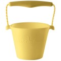 Składane wiaderko do wody i piasku Scrunch Bucket - Pastelowy Żółty 1.jpg