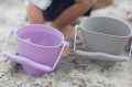 Składane wiaderko do wody i piasku Scrunch Bucket - Szary 5.jpg