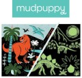 Mudpuppy Puzzle świecące w ciemności Dinozaury 100 elementów 5+ 1.jpg