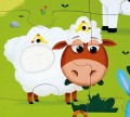 Puzzle sensoryczne 20 elementów Farma, Janod 9.jpg