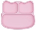 Silikonowy talerzyk z przyssawką Kotek We Might Be Tiny - Powder Pink 1.jpg