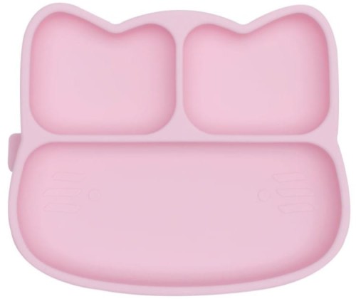 Silikonowy talerzyk z przyssawką Kotek We Might Be Tiny - Powder Pink 1.jpg