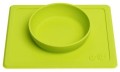 EZPZ Silikonowa miseczka z podkładką 2w1 Mini Bowl zielony 6.jpg