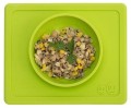 EZPZ Silikonowa miseczka z podkładką 2w1 Mini Bowl zielony 7.jpg