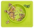 EZPZ Silikonowa miseczka z podkładką 2w1 Mini Bowl zielony 8.jpg