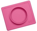 EZPZ Silikonowa miseczka z podkładką 2w1 Mini Bowl różowy 1.jpg
