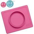 EZPZ Silikonowa miseczka z podkładką 2w1 Mini Bowl różowy 2.jpg