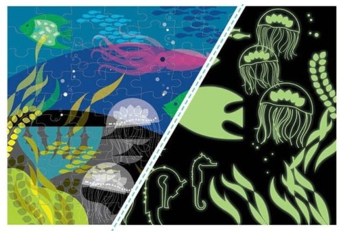 Puzzle Świecące w Ciemności Pod Wodą 100 elementów Mudpuppy 1.jpg