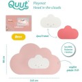 Mata do Zabawy Piankowa Podłogowa Chmurka Playmat Blush Rose QUUT 4.jpg