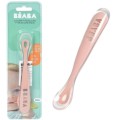 Łyżeczka Silikonowa 4m+ Old Pink Beaba 6.jpg