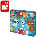 Puzzle Sensoryczne 20 elementów Leśne Zwierzęta Janod 2.jpg