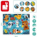 Puzzle Sensoryczne 20 elementów Leśne Zwierzęta Janod 3.jpg