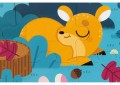Puzzle Sensoryczne 20 elementów Leśne Zwierzęta Janod 8.jpg