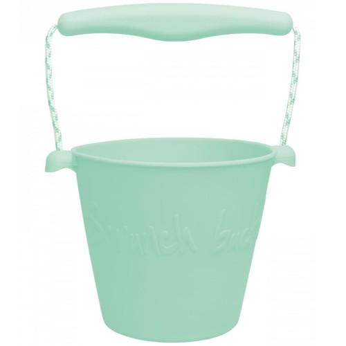 Składane wiaderko do wody i piasku Scrunch Bucket - Miętowy 1.jpg