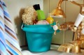 Składane wiaderko do wody i piasku Scrunch Bucket - Miętowy 8.jpg