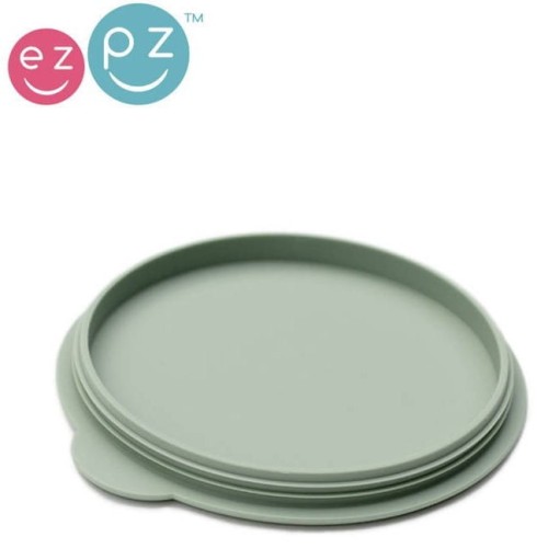 EZPZ Silikonowa pokrywka do miseczki Mini Bowl pastelowa zieleń.jpg