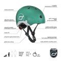 SCOOTANDRIDE Kask z odblaskami XXS-S dla dzieci 1-5 lat Forest Owl1.jpg