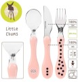 Lassig Zestaw sztućców ze stali nierdzewnej 3 el. Little Chums Mysz_2.jpg