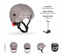 Scootandride Kask XXS-S Brown Lines 3.png