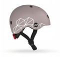 Scootandride Kask XXS-S Brown Lines 4.png