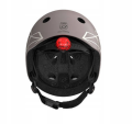 Scootandride Kask XXS-S Brown Lines 7.png