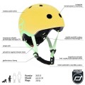 SCOOTANDRIDE Zestaw Hulajnoga 2w1 + Kask XXS-S Lemon 1+ 10.jpg