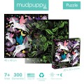 Mudpuppy Puzzle rodzinne świecące w ciemności Jednorożce 300 elementów3.jpg