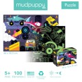 Mudpuppy Puzzle świecące w ciemności Monster trucki 100 elementów3.jpg