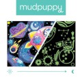 Mudpuppy Puzzle świecące w ciemności Kosmiczne marzenia 100 elementów5.jpg