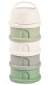 BEABA Pojemniki na mleko w proszku 4 komory cotton white sage green 2.jpg