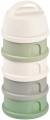 BEABA Pojemniki na mleko w proszku 4 komory cotton white sage green 1.jpg