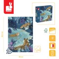 Puzzle artystyczne Spotkanie tygrysów 1000 elementów 9+ Janod 2.jpg