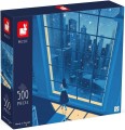 Puzzle artystyczne Nocny widok w błękicie 500 elementów 8+ Janod 1.jpg