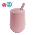 EZPZ Silikonowy kubeczek ze słomką Mini Cup + Straw Training System 120 ml + 2 słomki GRATIS pastelowy róż 2.jpg