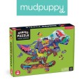 Mudpuppy Puzzle konturowe Jurajski Skatepark 75 elementów 5+ 13.jpg