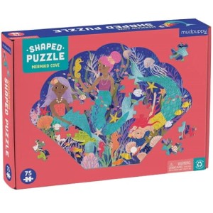 Mudpuppy Puzzle konturowe Zatoczka syren 75 elementów 5+