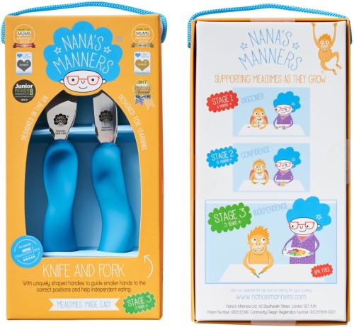 Nana's Manners ETAP 3 Nóż i widelec BLUE 3-9 lat 1.jpg
