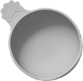 Nana's Manners ETAP 1 Miska silikonowa z przyssawką i uchwytem GREY 4.jpg