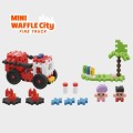 Marioinex Klocki Mini Waffle City - Wóz Strażacki 80 el. 3.jpg