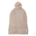 Lodger Czapeczka z wełny merino 100% beżowa Beige 6-12 m 6.jpg