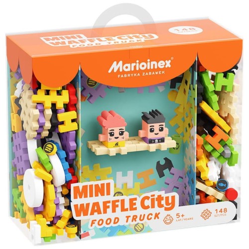 Marioinex Klocki Mini Waffle City - Food Truck 148 el. 1.jpg