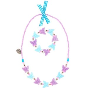 Souza! Zestaw naszyjnik i bransoletka Esmay motyle