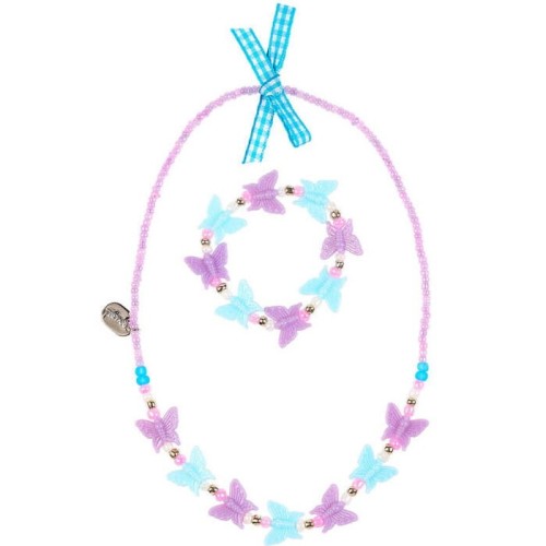 Souza! Zestaw naszyjnik i bransoletka Esmay motyle 1.jpg