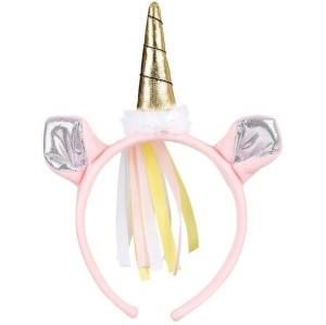 Souza! Opaska do włosów Jednorożec z uszkami, grzywą i rogiem