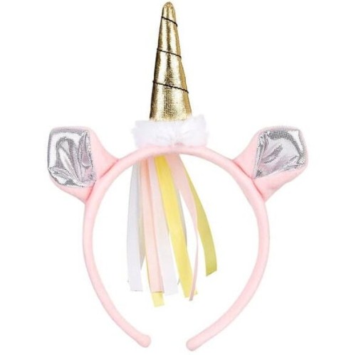 Souza! Opaska do włosów Jednorożec z uszkami, grzywą i rogiem 1.jpg